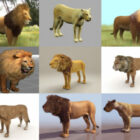 10 реалистичных бесплатных 3D-моделей льва
