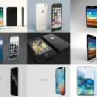 10 Smartphone Gratis OBJ Modelos 3D - Semana 2020-40