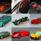 10 samochodów sportowych za darmo OBJ Modele 3D - tydzień 2020-41