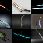 10 espada gratis OBJ Modelos 3D - Semana 2020-41