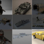 12 Cinema 4d Military 3D Models – Day 2020.10.14