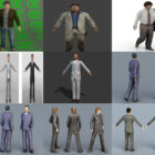 12 darmowych modeli 3D realistycznych biznesmenów – tydzień 2020–43