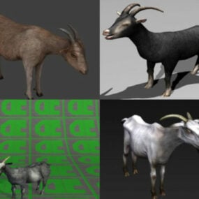 6 Mountain Goat 3D -mallia Ilmainen lataus