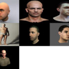 7 つのリアルな男性の無料 3D モデル – 2020-43 週