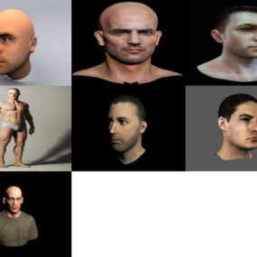 7 Model 3D Percuma Lelaki Realistik – Minggu 2020-43