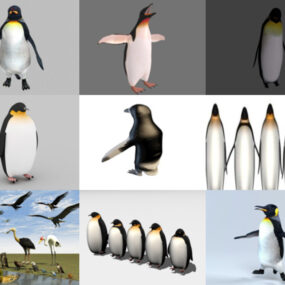 9 Model Penguin 3D Realistik – Minggu 2020-44
