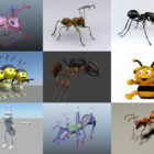 Top 10 Ant 3D Models Collection - týden 2020-44