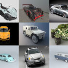 Top 10 Auto OBJ 3D-Modelle - Woche 2020-42