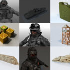 Top 10 Fbx Militära 3D-modeller - dag 25 okt 2020