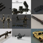 Top 10 Obj Militära 3D-modeller - dag 21 okt 2020