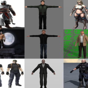 Top 10 Obj Mô hình 3D con người - Ngày 21 tháng 2020 năm XNUMX
