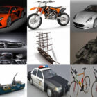 Top 10 Obj Modelli 3D di veicoli - Giorno 21 ottobre 2020