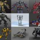 Top 10 Transformers Character 3D modely zdarma