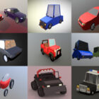 Top 12 Blender Modelli 3D di auto dei cartoni animati - Settimana 2020-43