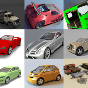 Кращі 12 Fbx Автомобільні 3D-моделі - День 25 жовтня 2020 року