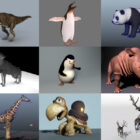 Top 12 Maya Modelli 3D di animali - Giorno 23 ottobre 2020
