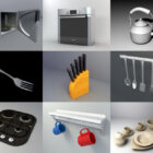 Top 12 Obj Kitchen Accessories 3D Models – Day 21 Oct 2020