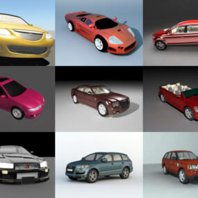 Кращі 9 Maya Автомобільні 3D-моделі - День 23 жовтня 2020 року