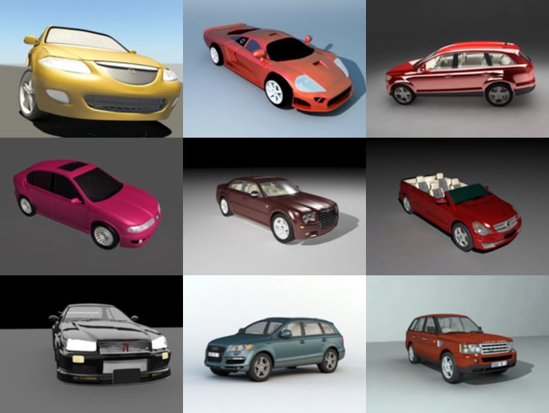返回顶部 Maya 汽车3D模型– 23年2020月XNUMX日