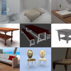 10 Blender Möbel 3D-modeller – vecka 2020-44