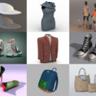 10 módních kolekcí 3D modelů zdarma - týden 2020-46