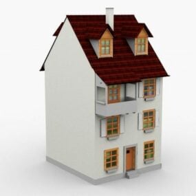 Home Apartment Building 3d model