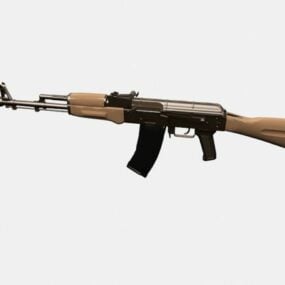 Ak74-Gewehr 3D-Modell