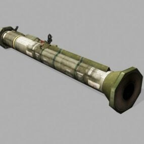 タンタンロケット3Dモデル
