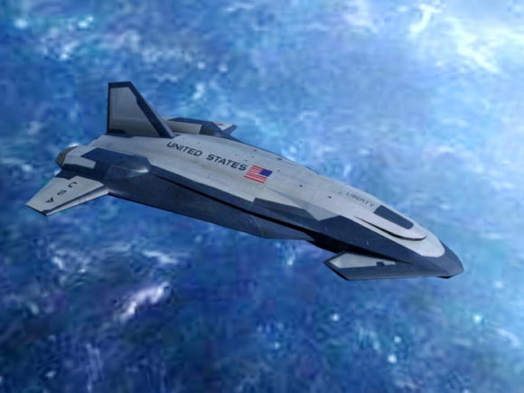 Transbordador espacial de ciencia ficción estadounidense