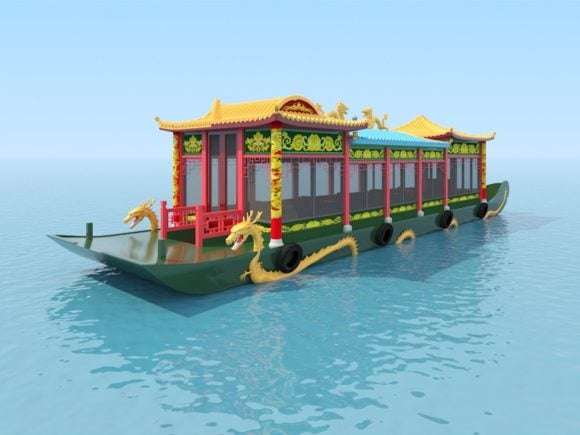 Antica nave reale asiatica