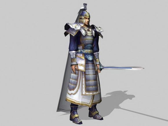 古代中国の武将戦士