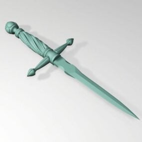 Conjunto de sabre de luz espada arma modelo 3d