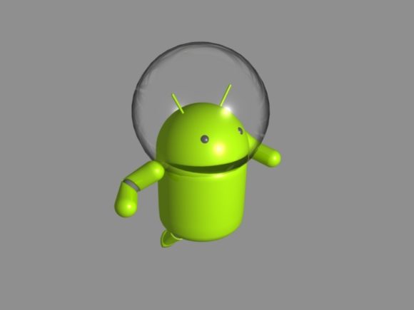 Astronauta Android Rigged