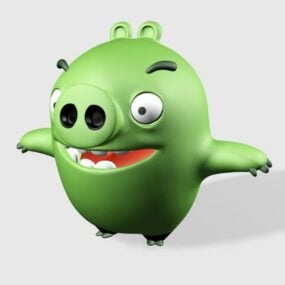 Angry Birds Pig 3d model