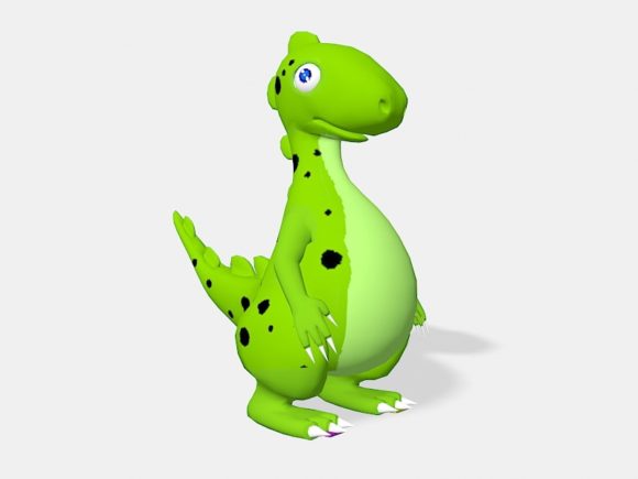Animated Cartoon Dinosaur