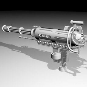 Anti Aircraft Machine Gun 3d model
