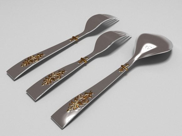 Antique Cutlery Set
