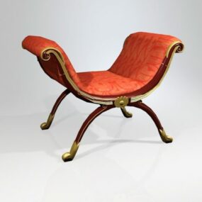 罗马库鲁尔座椅3d模型