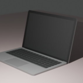 Apple Macbook 2015 3D-Modell