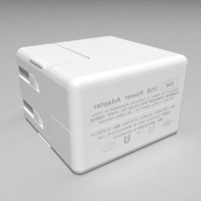 Apple voedingsadapter 3D-model