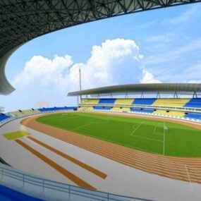مدل 3 بعدی ورزشگاه فوتبال آرنا