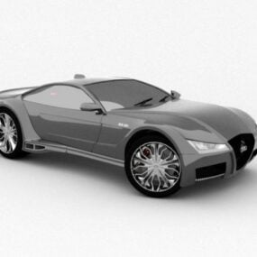 Audi A8 Coupe 3d-modell