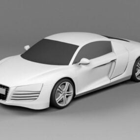Audi R8 Fsi Araba 3D modeli