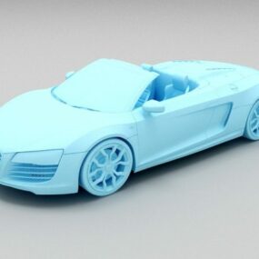 Audi R8 Roadster Concept 3d-malli