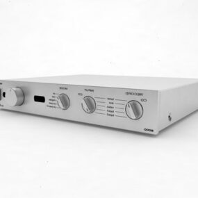 Audio Power Amplifier Device 3d model