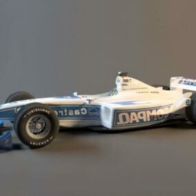 Bmw F1 Racing Car 3d model