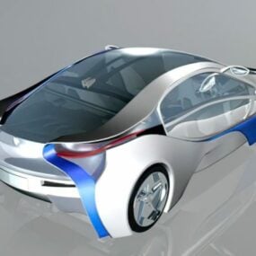 Modello 8d di auto elettrica BMW I3 Concept