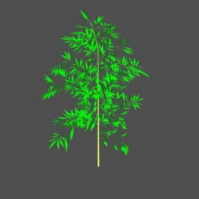 Leaves Chestnut Tree 3d model