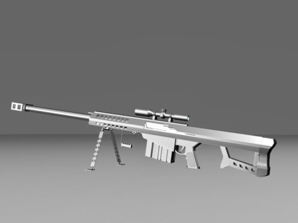 Barrett M107 Rifle Gun