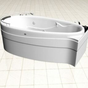 Luster Splashing Water Design 3d model